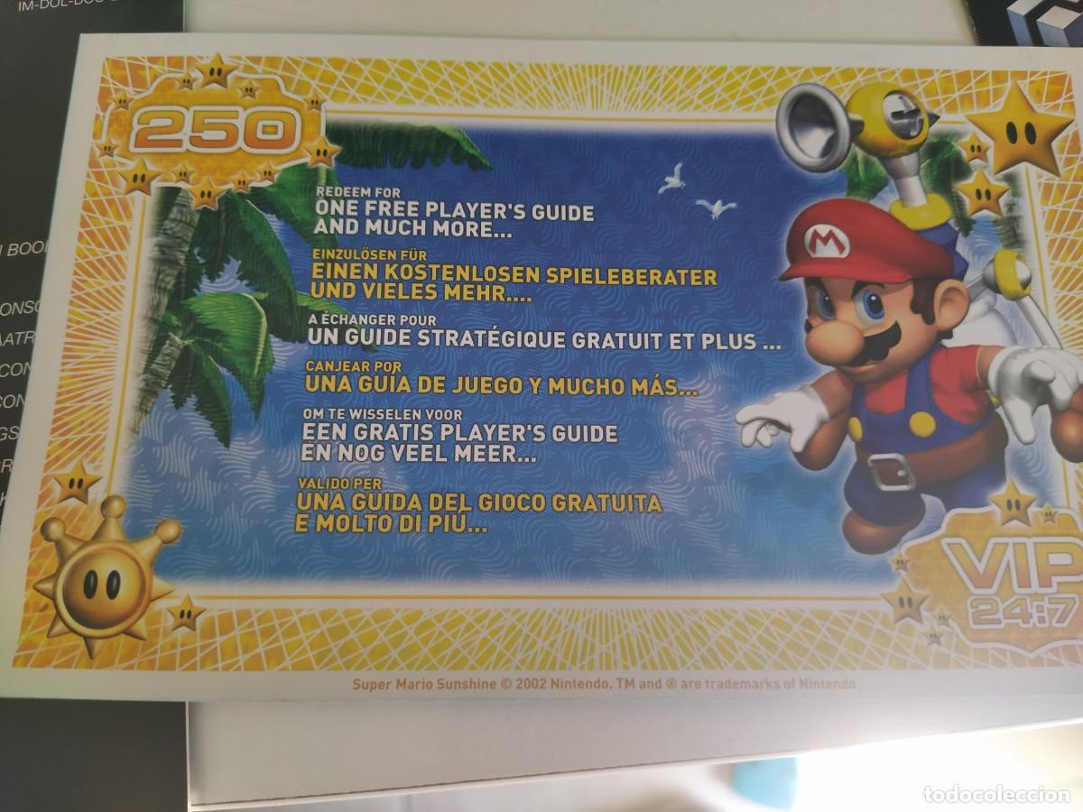 Videojuegos y consolas: SUPER MARIO SUNSHINE NINTENDO GAMECUBE COMPLETO , VERSION ESPA&Ntilde;OLA - Foto 4