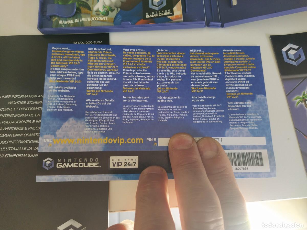 Videojuegos y consolas: SUPER MARIO SUNSHINE NINTENDO GAMECUBE COMPLETO , VERSION ESPA&Ntilde;OLA - Foto 5