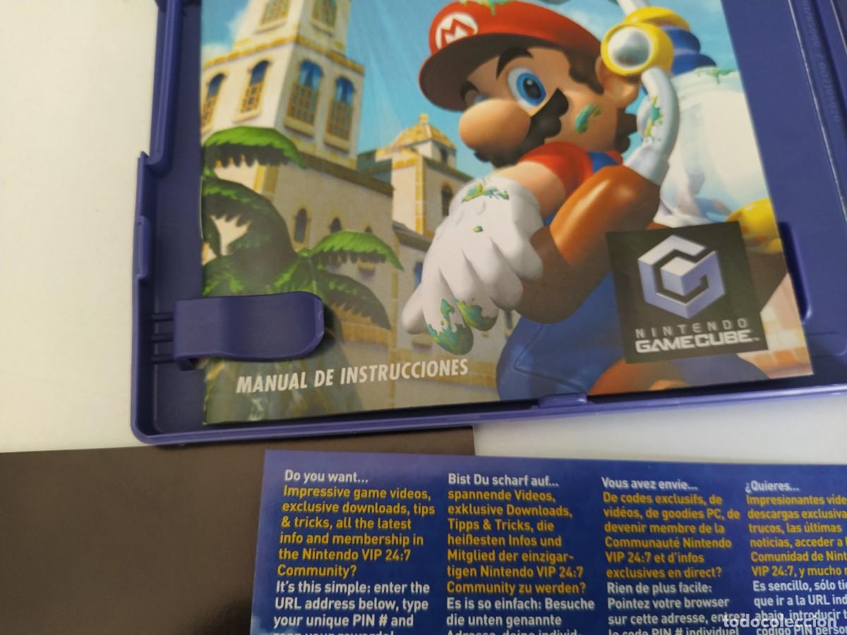 Videojuegos y consolas: SUPER MARIO SUNSHINE NINTENDO GAMECUBE COMPLETO , VERSION ESPA&Ntilde;OLA - Foto 6