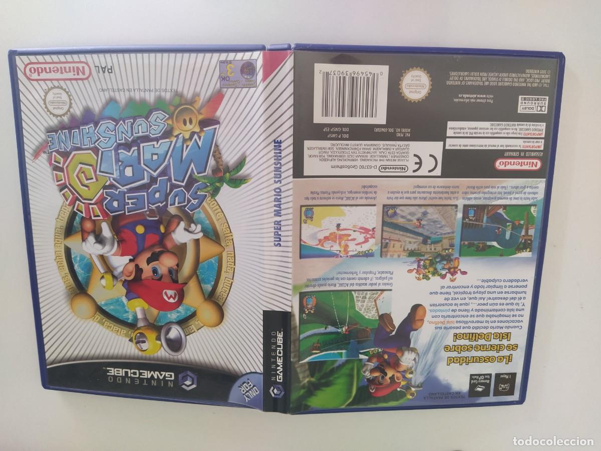 Videojuegos y consolas: SUPER MARIO SUNSHINE NINTENDO GAMECUBE COMPLETO , VERSION ESPA&Ntilde;OLA - Foto 7