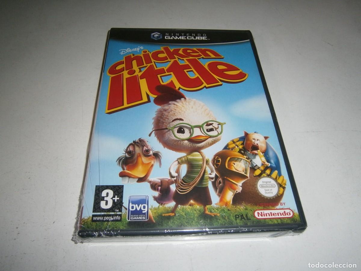Videojuegos y consolas: CHICKEN LITTLE GAMECUBE PAL NUEVO PRECINTADO - Foto 1