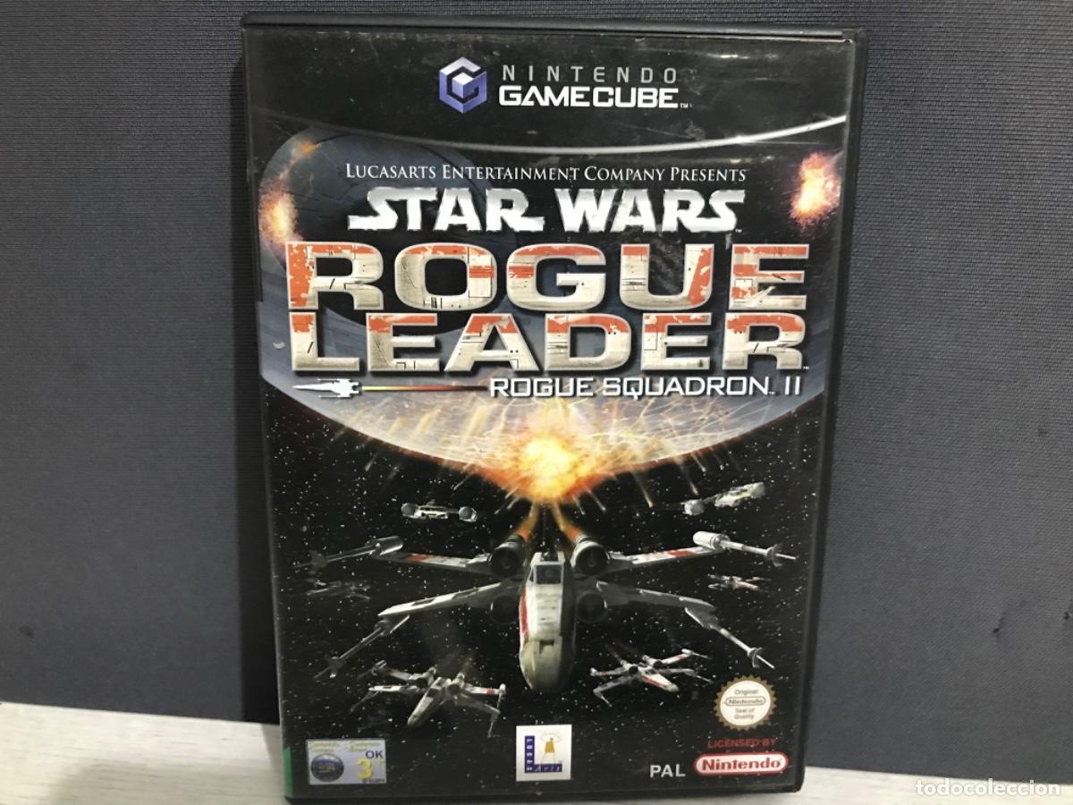 Videojuegos y consolas: Juego Nintendo gamecube Star Wars Rogu&eacute; Leader completos - Foto 2