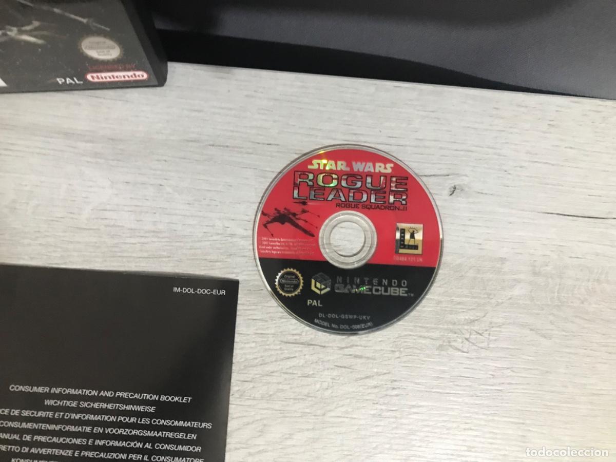 Videojuegos y consolas: Juego Nintendo gamecube Star Wars Rogu&eacute; Leader completos - Foto 4