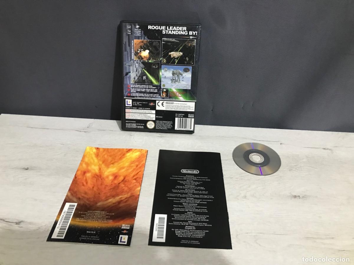 Videojuegos y consolas: Juego Nintendo gamecube Star Wars Rogu&eacute; Leader completos - Foto 5