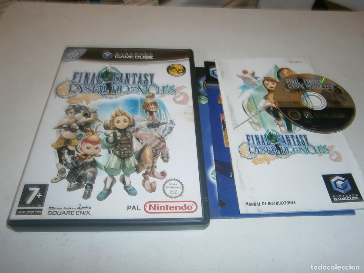 Videojuegos y consolas: FINAL FANTASY CRYSTAL CHRONICLES GAMECUBE PAL ESPA&Ntilde;A - Foto 1