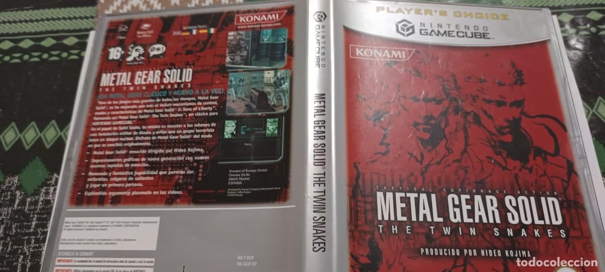 Videojuegos y consolas: METAL GEAR SOLID THE TWIN SNAKES. NINTENDO GAMECUBE. PAL ESPA&Ntilde;A - Foto 1