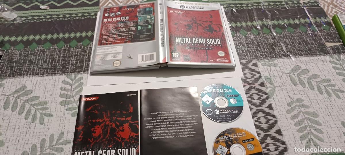 Videojuegos y consolas: METAL GEAR SOLID THE TWIN SNAKES. NINTENDO GAMECUBE. PAL ESPA&Ntilde;A - Foto 2