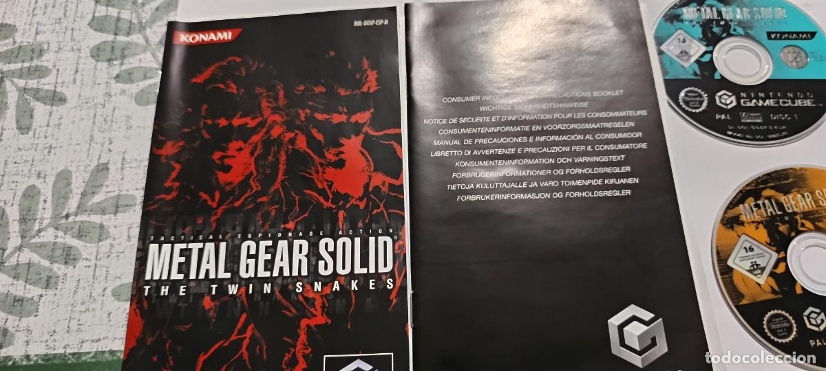 Videojuegos y consolas: METAL GEAR SOLID THE TWIN SNAKES. NINTENDO GAMECUBE. PAL ESPA&Ntilde;A - Foto 3