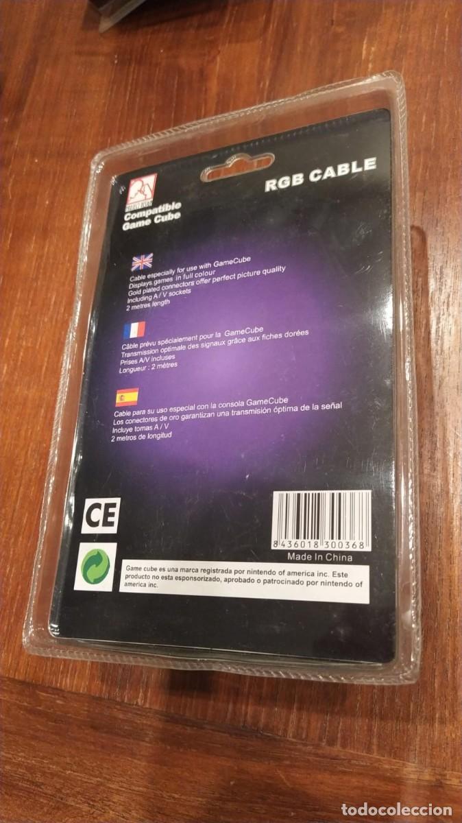 Videojuegos y consolas: CABLE RGB GAME CUBE a estrenar - Foto 2