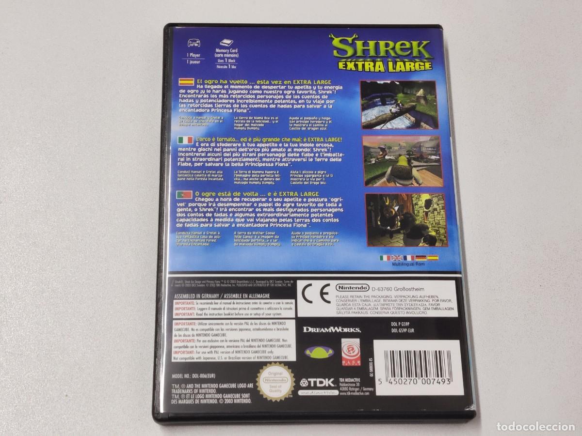 Videojuegos y consolas: SHREK EXTRA LARGE . Gamecube - Foto 2