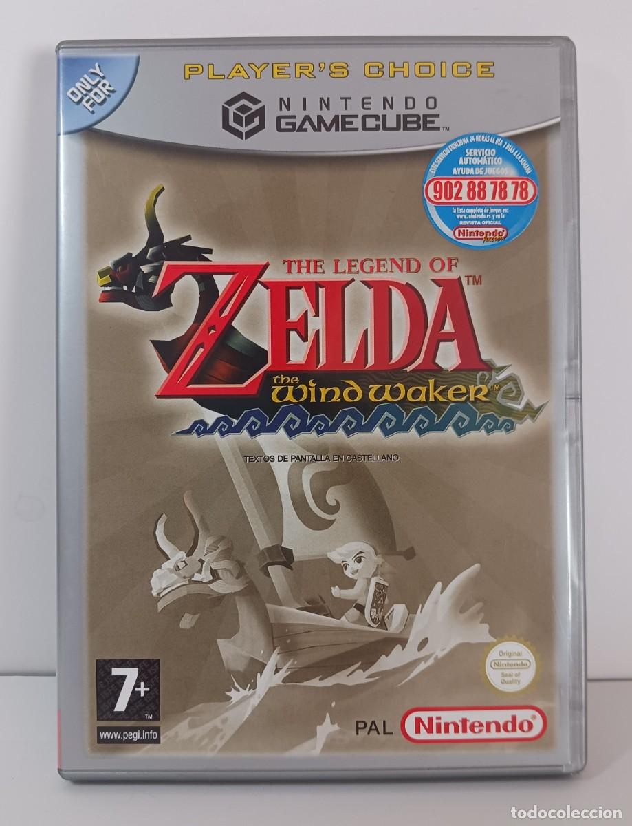 Videojuegos y consolas: ZELDA THE WIND WAKER GAMECUBE PAL ESPA&Ntilde;A COMPLETO - Foto 1