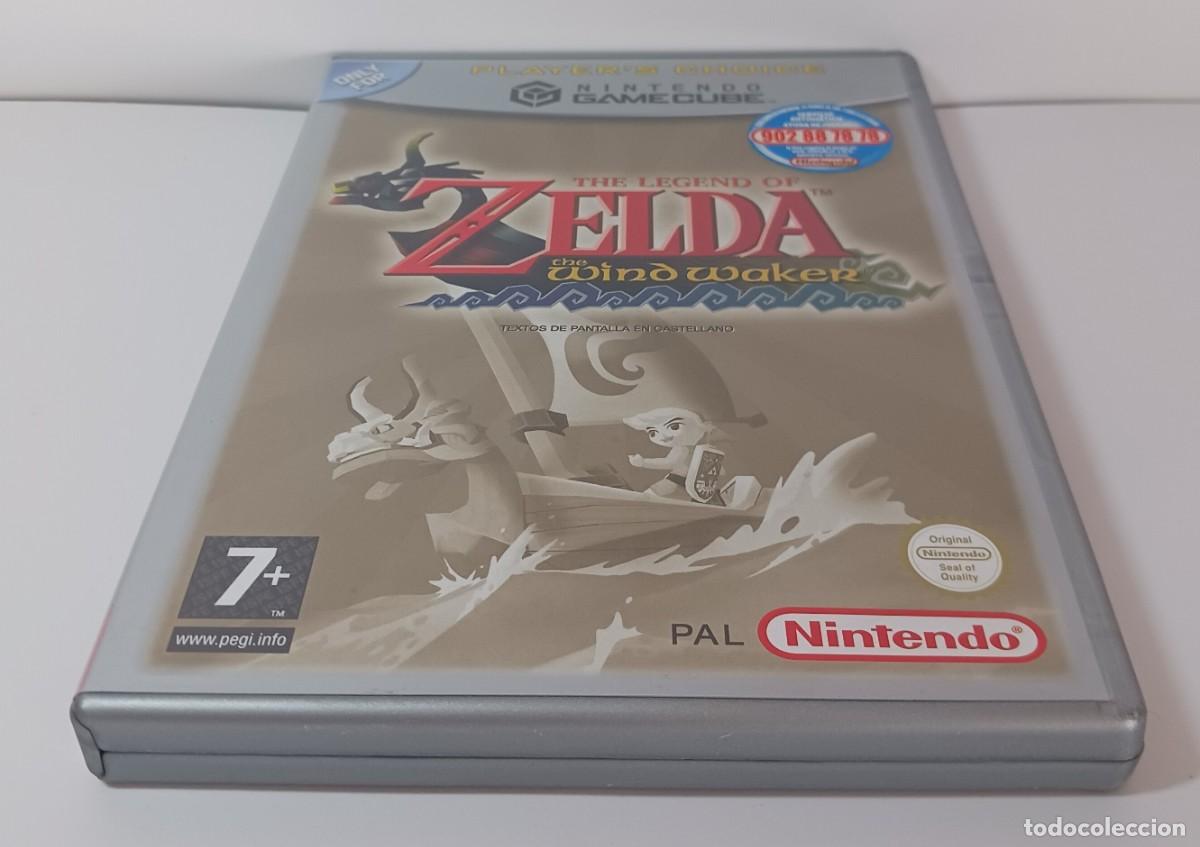 Videojuegos y consolas: ZELDA THE WIND WAKER GAMECUBE PAL ESPA&Ntilde;A COMPLETO - Foto 3