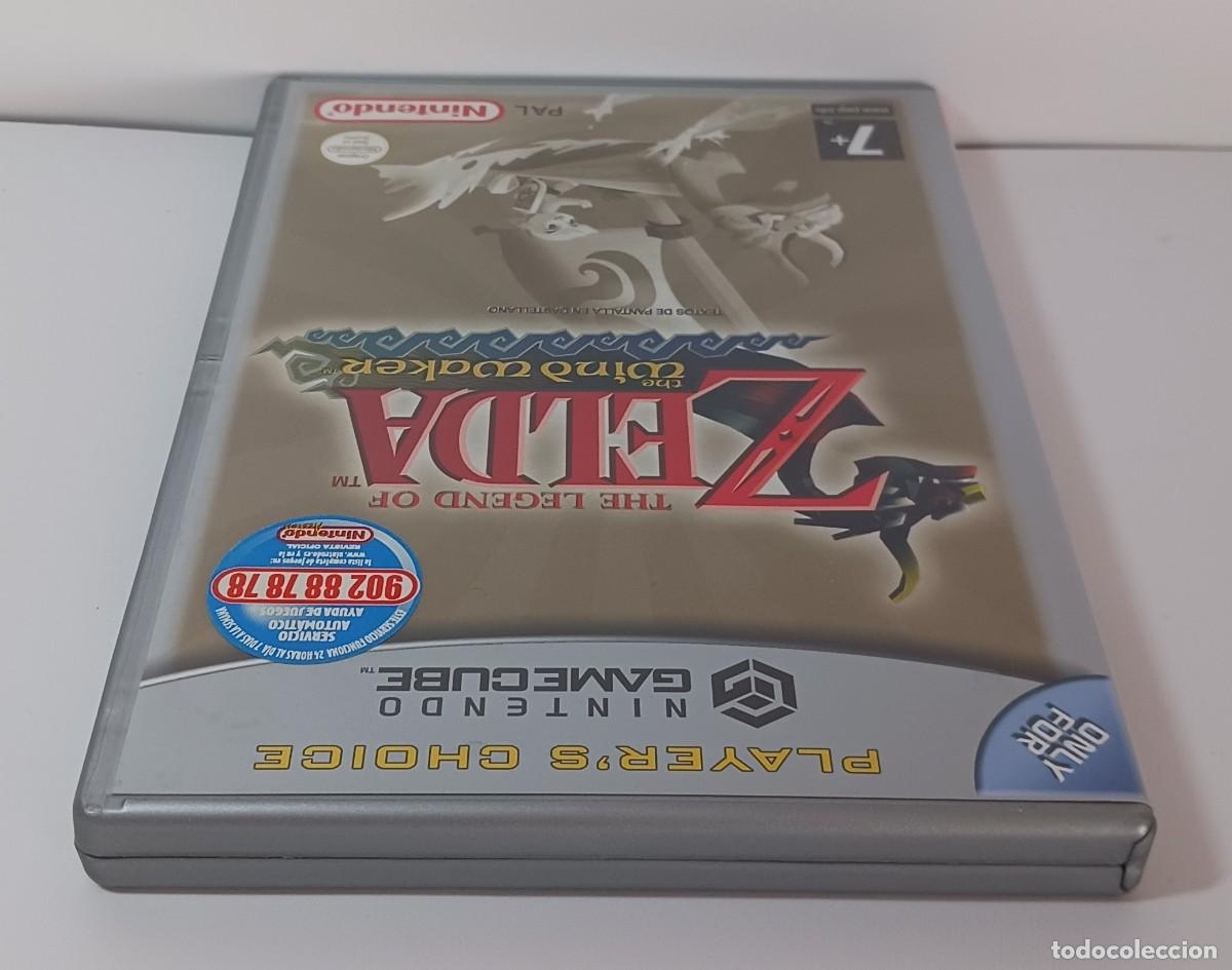 Videojuegos y consolas: ZELDA THE WIND WAKER GAMECUBE PAL ESPA&Ntilde;A COMPLETO - Foto 5