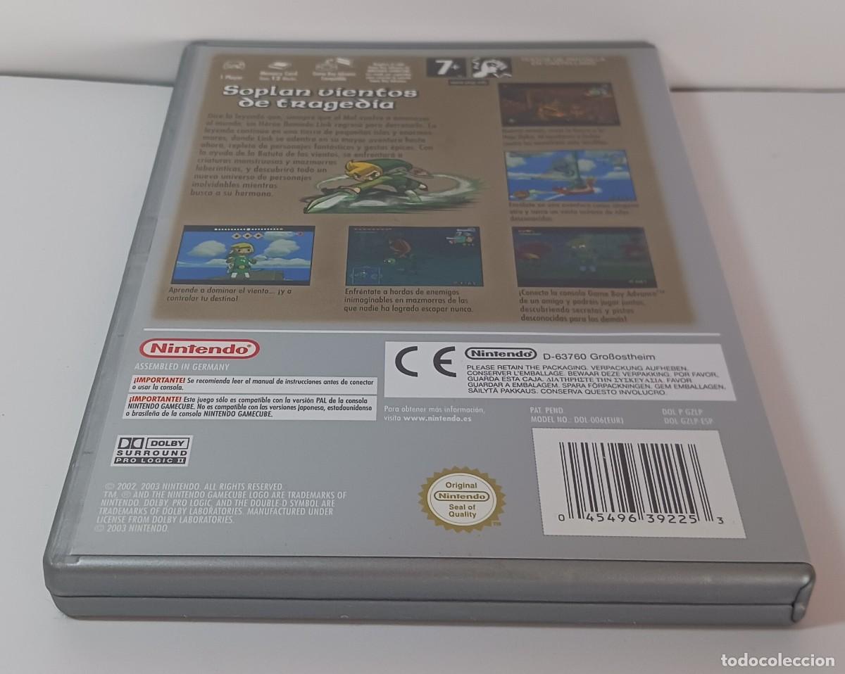 Videojuegos y consolas: ZELDA THE WIND WAKER GAMECUBE PAL ESPA&Ntilde;A COMPLETO - Foto 7