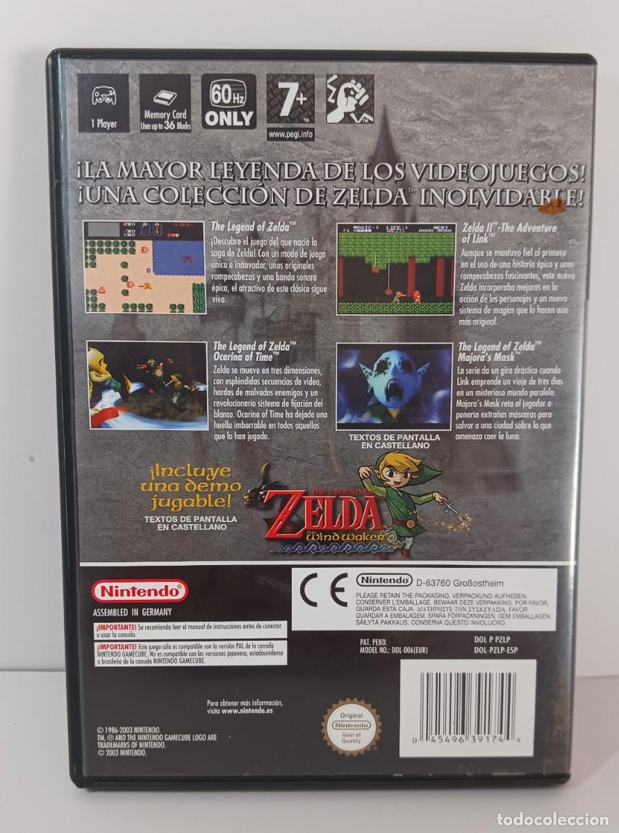 Videojuegos y consolas: ZELDA COLLECTOR&acute;S EDITION GAMECUBE PAL ESP COMPLETO - Foto 2