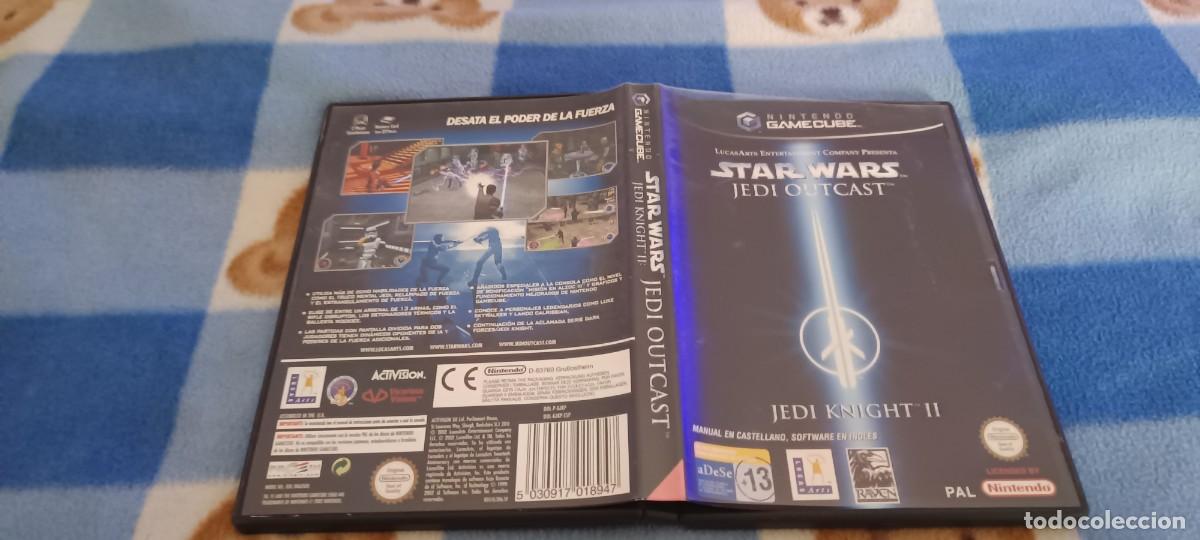 Videojuegos y consolas: STAR WARS JEDI OUTCAST NINTENDO GAMECUBE. PAL ESPA&Ntilde;A - Foto 1