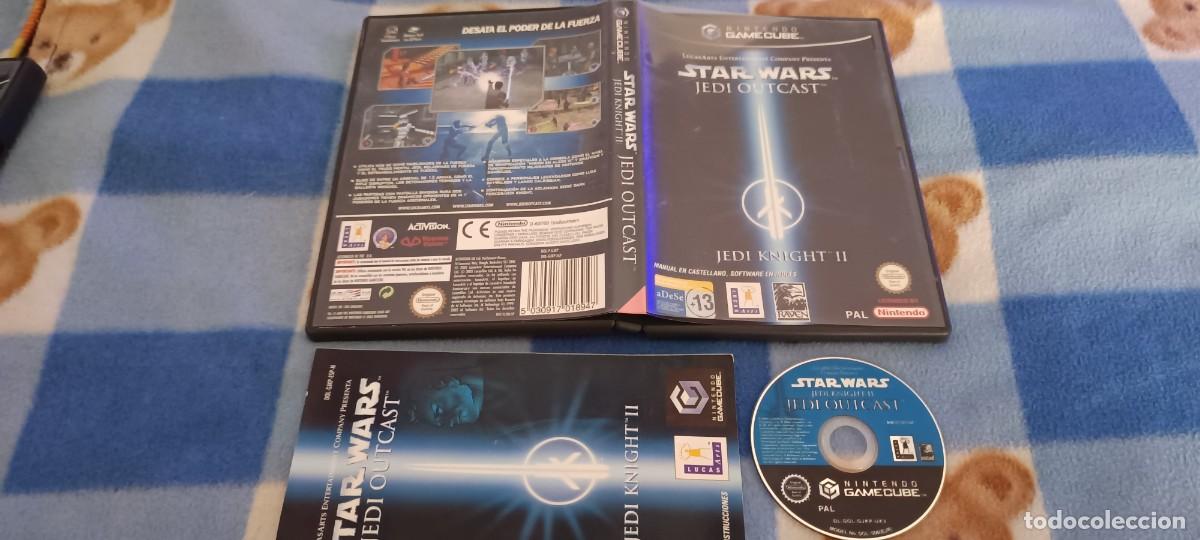 Videojuegos y consolas: STAR WARS JEDI OUTCAST NINTENDO GAMECUBE. PAL ESPA&Ntilde;A - Foto 2