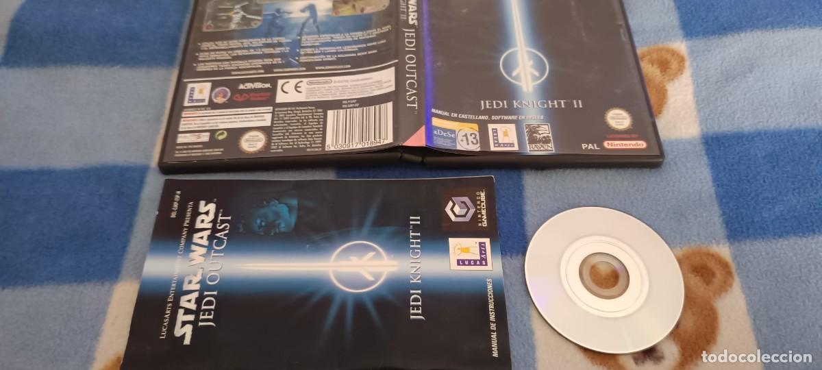 Videojuegos y consolas: STAR WARS JEDI OUTCAST NINTENDO GAMECUBE. PAL ESPA&Ntilde;A - Foto 3