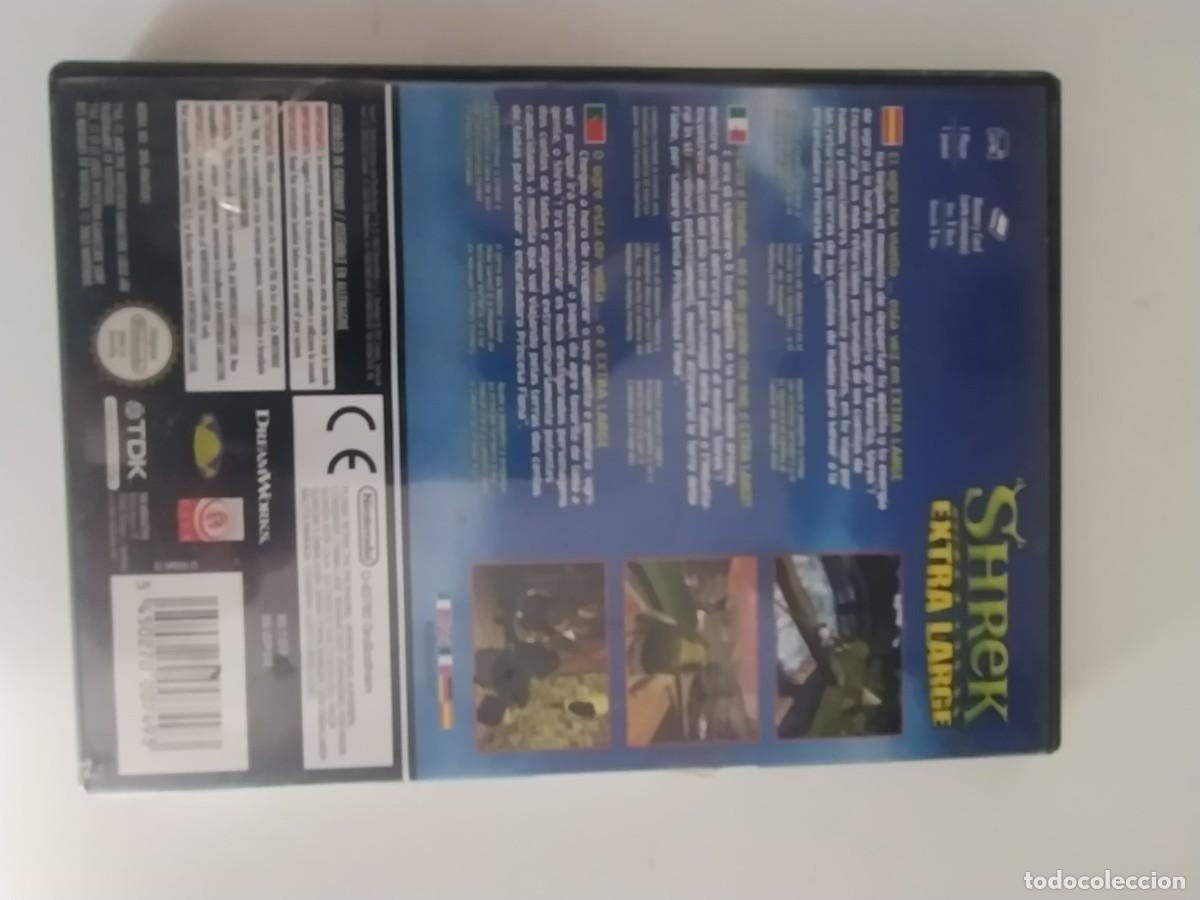 Videojuegos y consolas: SHREK EXTRA LARGE GAMECUBE NINTENDO ORIGINAL , PAL-ESPA&Ntilde;A COMPLETO - Foto 2