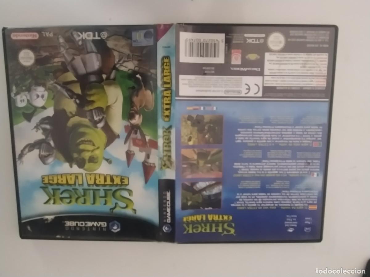 Videojuegos y consolas: SHREK EXTRA LARGE GAMECUBE NINTENDO ORIGINAL , PAL-ESPA&Ntilde;A COMPLETO - Foto 5