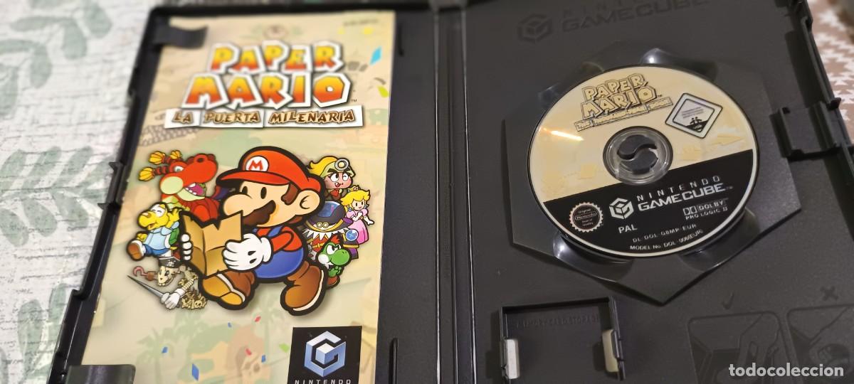 Videojuegos y consolas: Paper Mario la puerta milenaria Gamecube pal esp - Foto 2