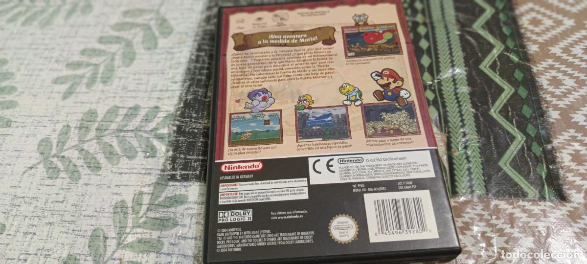 Videojuegos y consolas: Paper Mario la puerta milenaria Gamecube pal esp - Foto 4