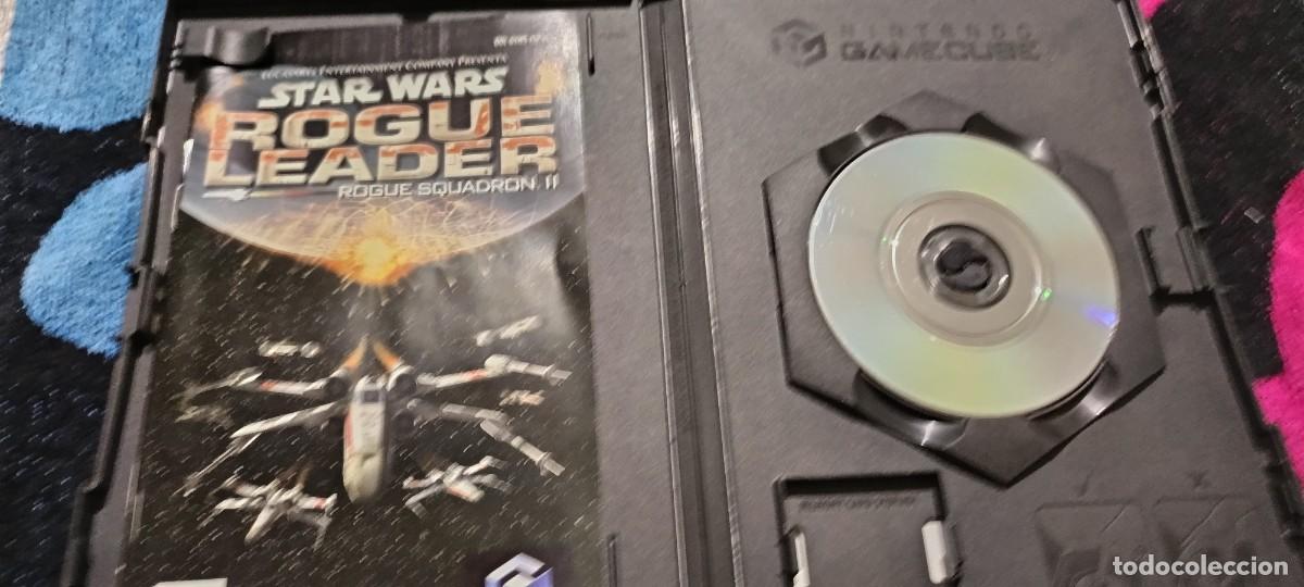 Videojuegos y consolas: STAR WARS ROGUE LEADER ROGUE SQUADRON II GAMECUBE PAL ESP - Foto 5