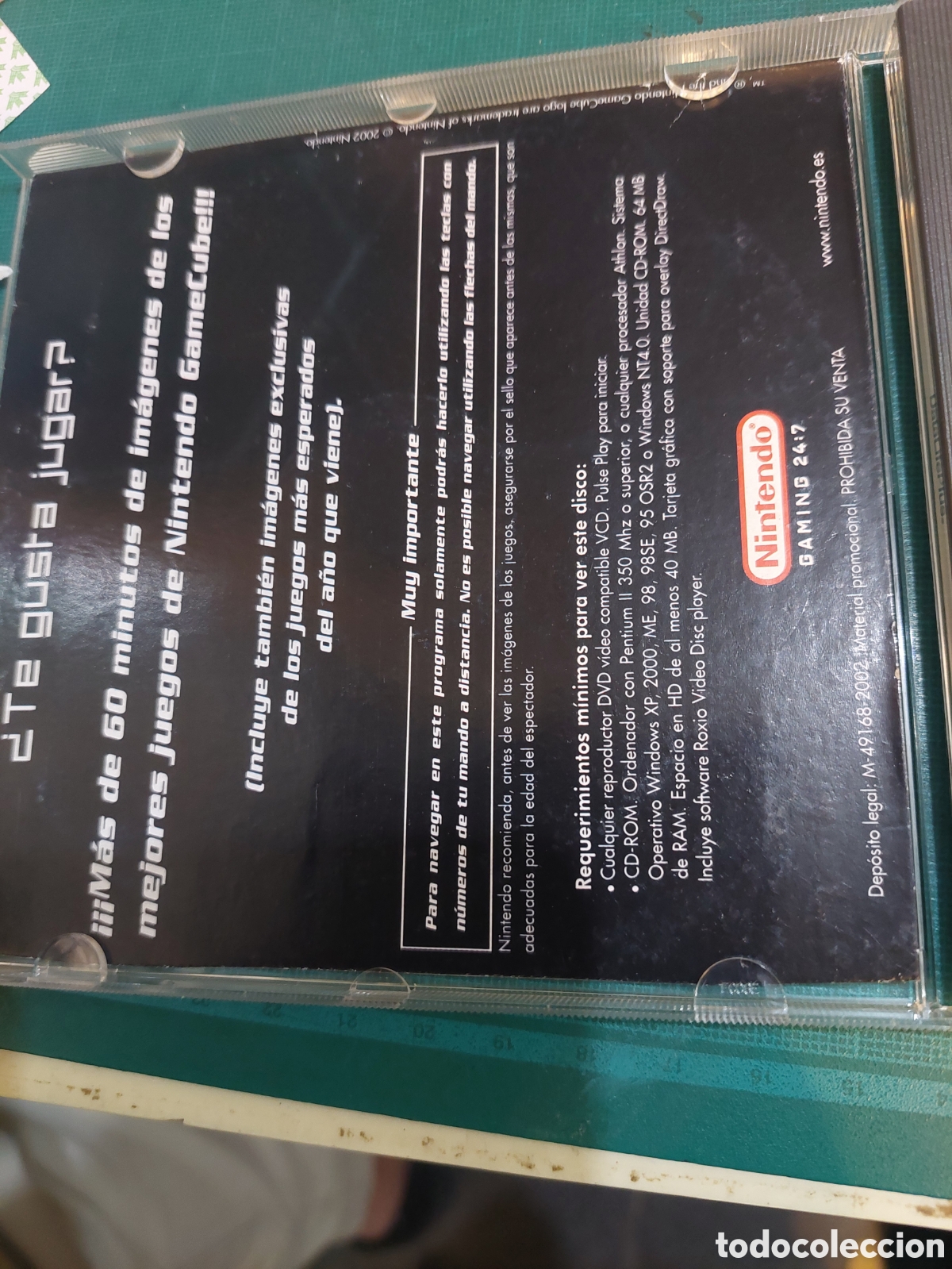 Videojuegos y consolas: 2000 Nintendo game cuberter&iacute;a video cd DVD pc cd ron juego - Foto 2