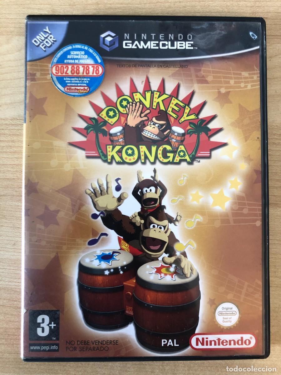 Videojuegos y consolas: DONKEY KONGA. NINTENDO GAMECUBE. PAL ESPA&Ntilde;A - Foto 1