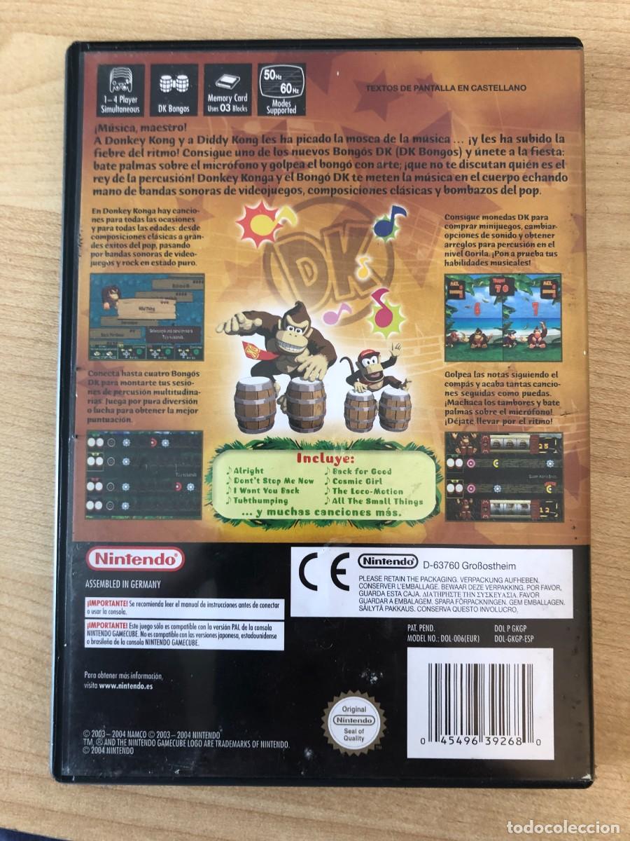 Videojuegos y consolas: DONKEY KONGA. NINTENDO GAMECUBE. PAL ESPA&Ntilde;A - Foto 2