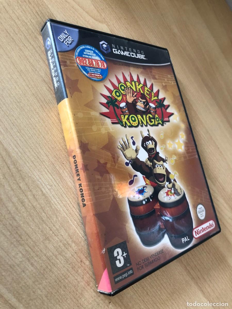 Videojuegos y consolas: DONKEY KONGA. NINTENDO GAMECUBE. PAL ESPA&Ntilde;A - Foto 3