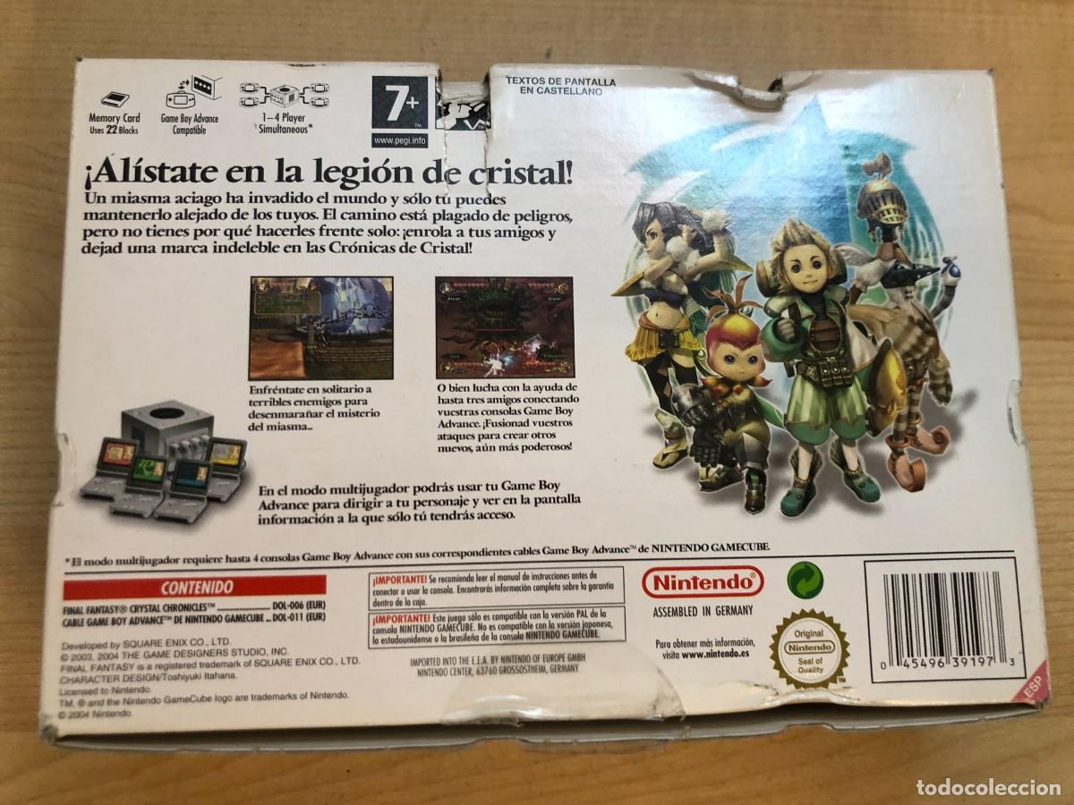 Videojuegos y consolas: FINAL FANTASY CHRYSTAL CHRONICLES. NINTENDO GAMECUBE. PAL ESPA&Ntilde;A - Foto 5