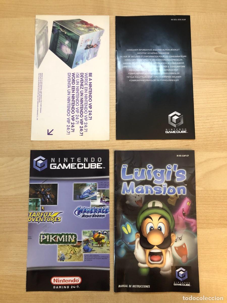 Videojuegos y consolas: LUIGI&acute;S MANSION. NINTENDO GAMECUBE. PAL ESPA&Ntilde;A - Foto 5