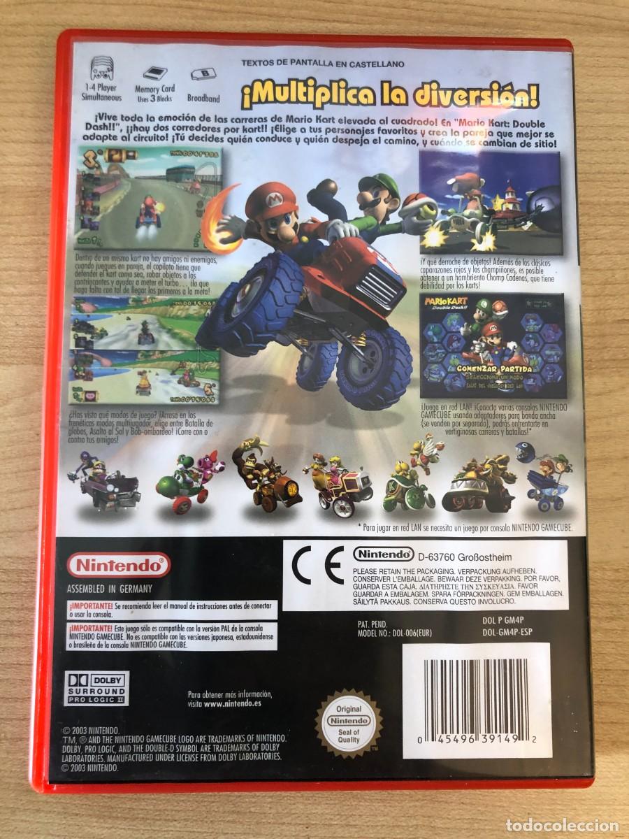 Videojuegos y consolas: MARIO KART DOUBLE DASH. NINTENDO GAMECUBE. PAL ESPA&Ntilde;A - Foto 2