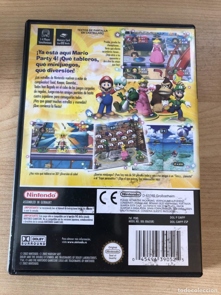 Videojuegos y consolas: MARIO PARTY 4. NINTENDO GAMECUBE. PAL ESPA&Ntilde;A - Foto 2