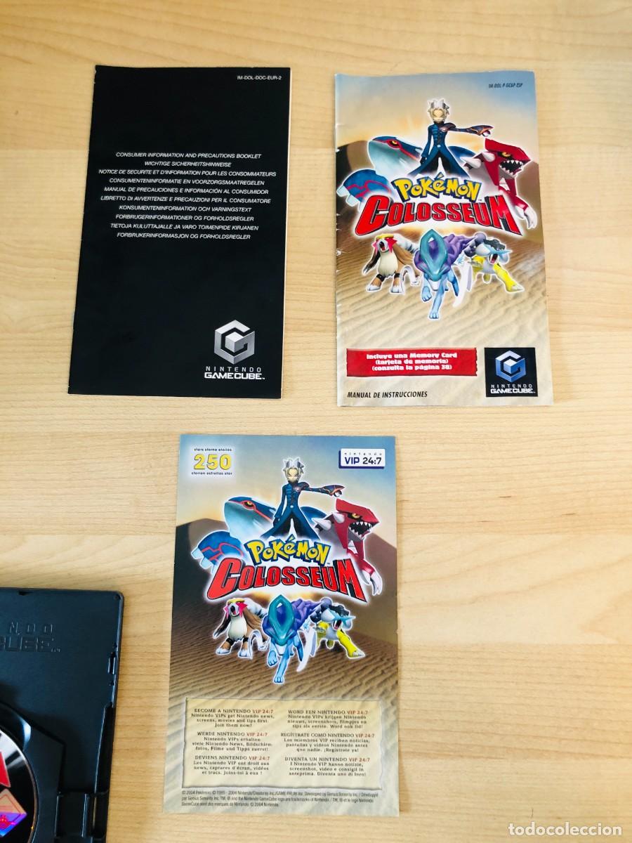 Videojuegos y consolas: POKEMON COLOSSEUM. NINTENDO GAMECUBE. PAL ESPA&Ntilde;A - Foto 5