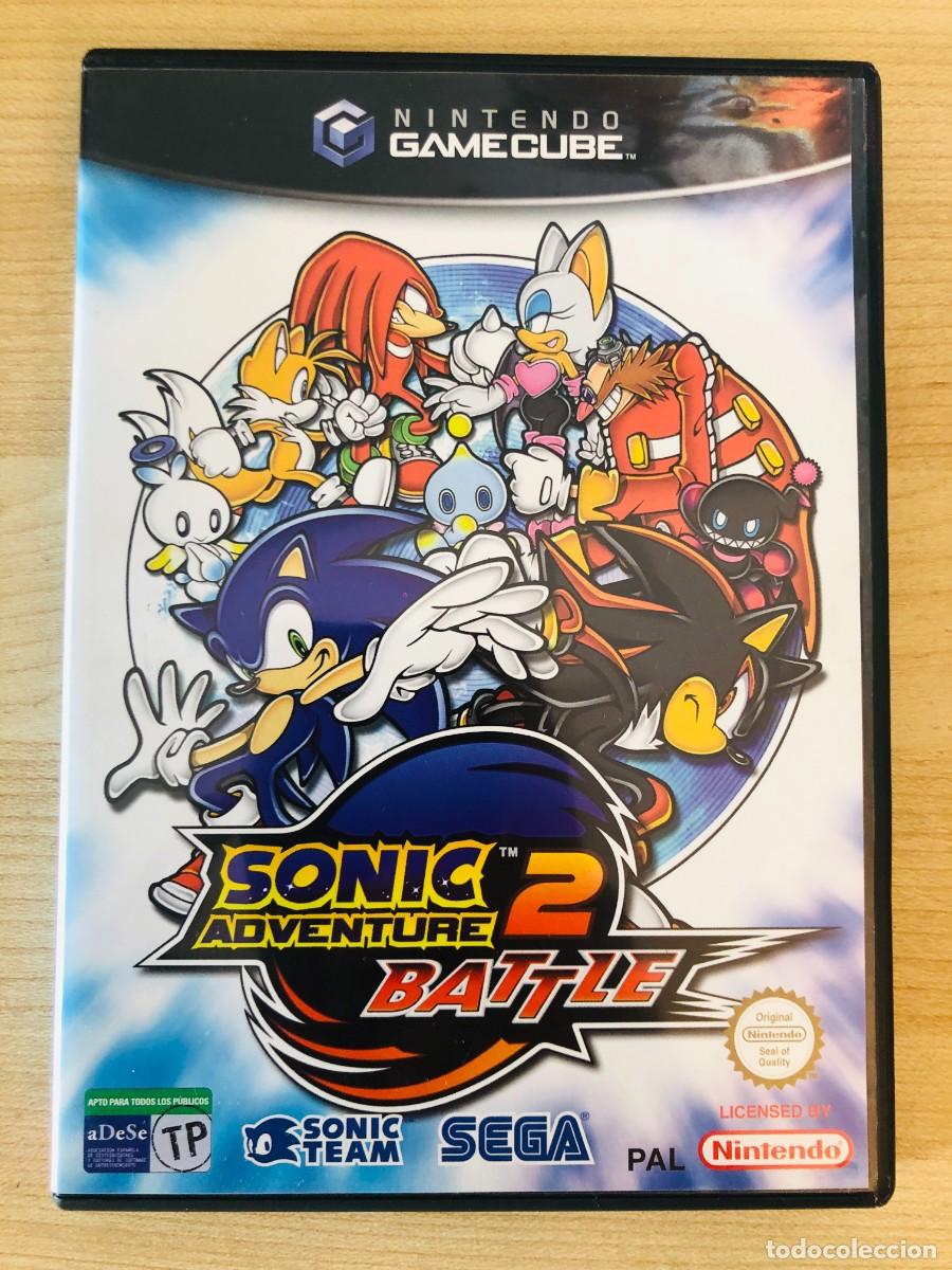 Videojuegos y consolas: SONIC ADVENTURE 2 BATTLE. NINTENDO GAMECUBE. PAL ESPA&Ntilde;A - Foto 1