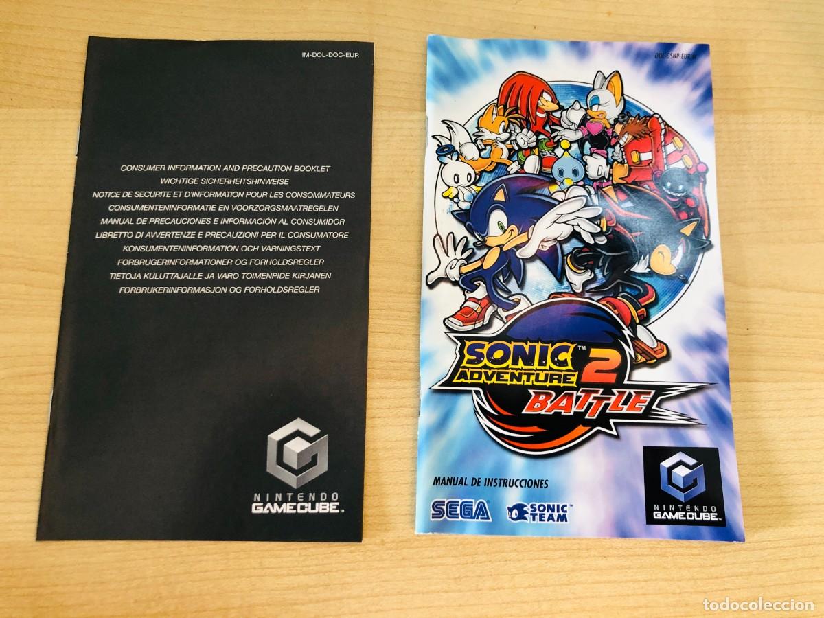 Videojuegos y consolas: SONIC ADVENTURE 2 BATTLE. NINTENDO GAMECUBE. PAL ESPA&Ntilde;A - Foto 5