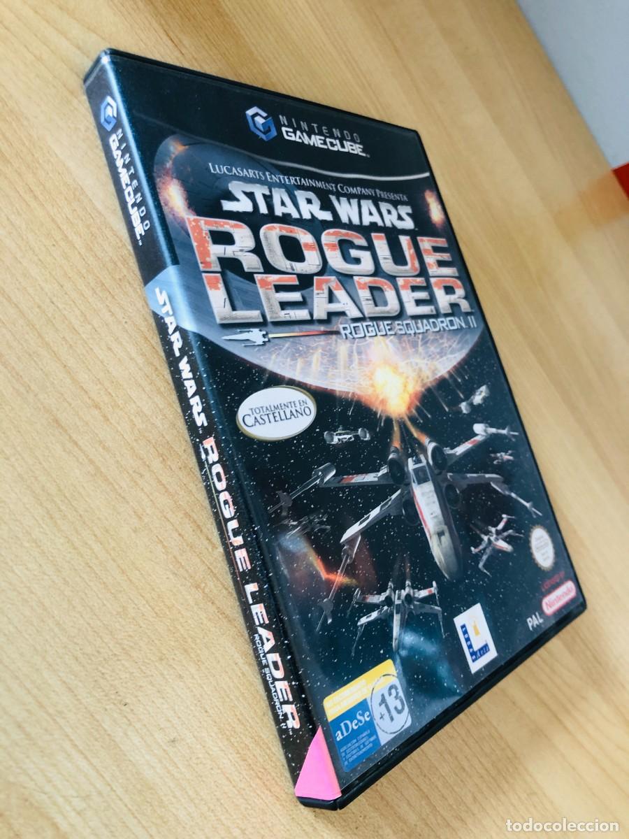 Videojuegos y consolas: STAR WARS ROGUE LEADER. NINTENDO GAMECUBE. PAL ESPA&Ntilde;A - Foto 3