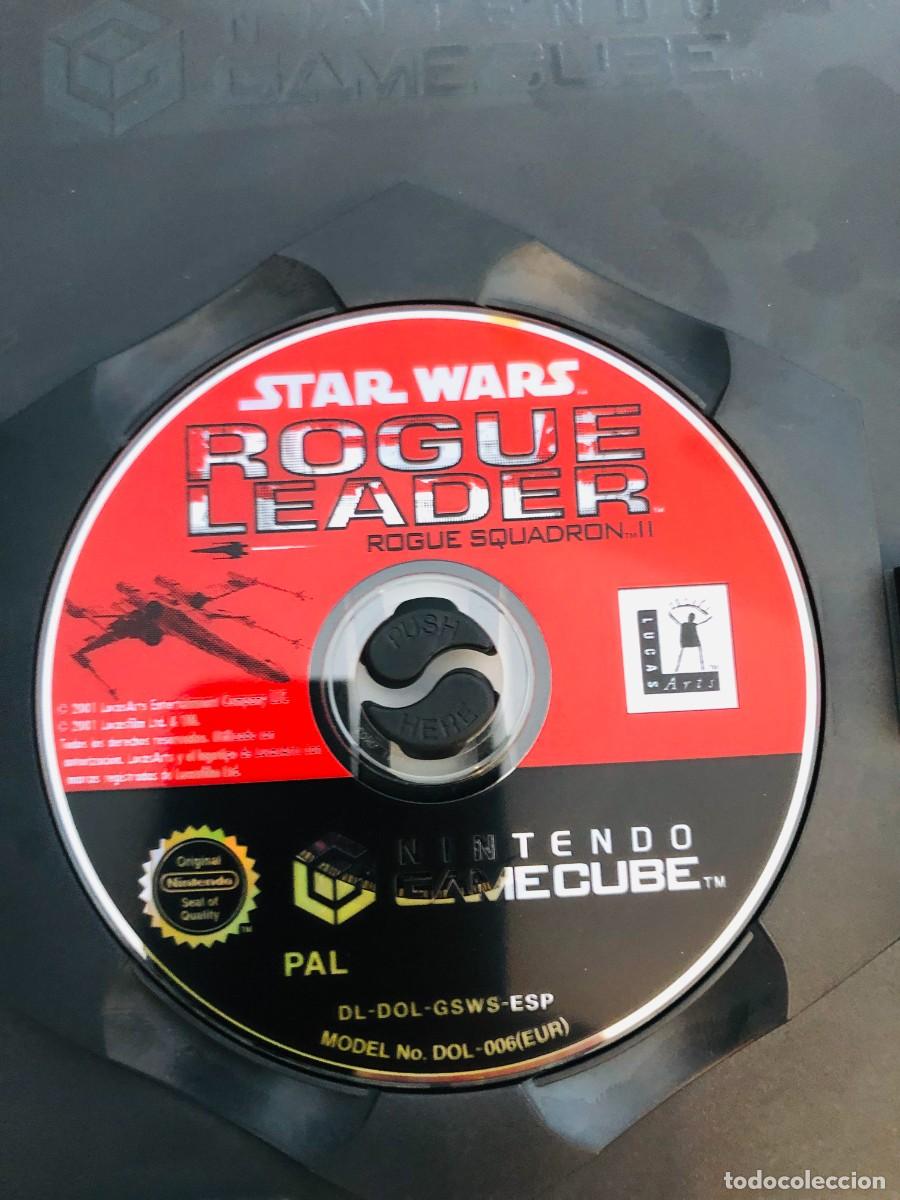 Videojuegos y consolas: STAR WARS ROGUE LEADER. NINTENDO GAMECUBE. PAL ESPA&Ntilde;A - Foto 4