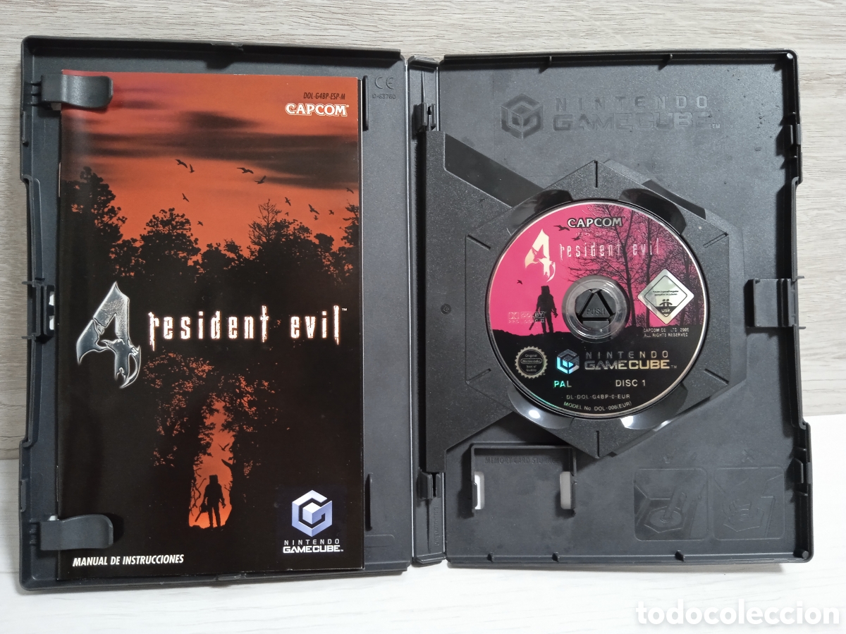 Videojuegos y consolas: RESIDENT EVIL 4 NINTENDO GAMECUBE COMPLETO PAL-ESPA&Ntilde;A , ORIGINAL GAME CUBE - Foto 2