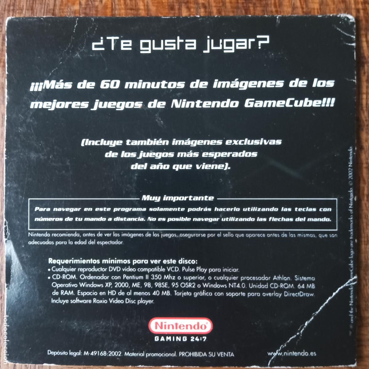 Videojuegos y consolas: GAMECUBE CD PROMOCIONAL NINTENDO - Foto 2