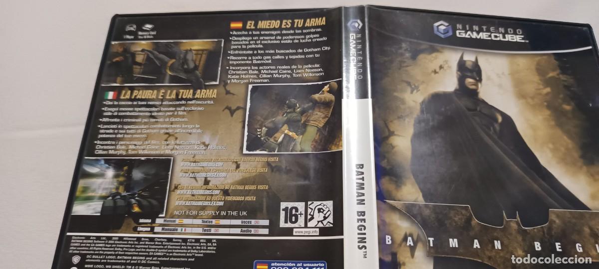 Videojuegos y consolas: Batman Begins Nintendo Gamecube Game Cube BUEN ESTADO - Foto 2