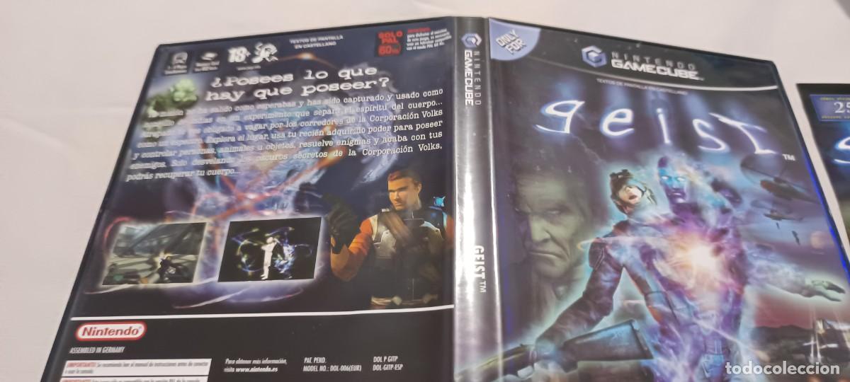 Videojuegos y consolas: Geist Nintendo Gamecube Game Cube PAL ESP - Foto 2