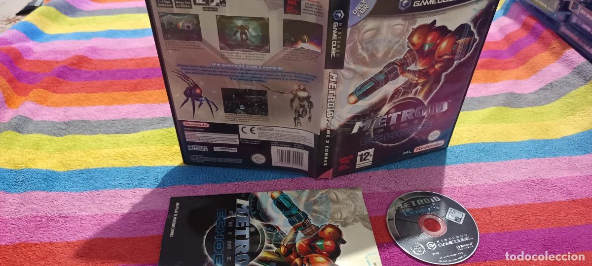 Videojuegos y consolas: Metroid Prime 2 Echoes Gamecube Pal Espa&ntilde;a - Foto 1