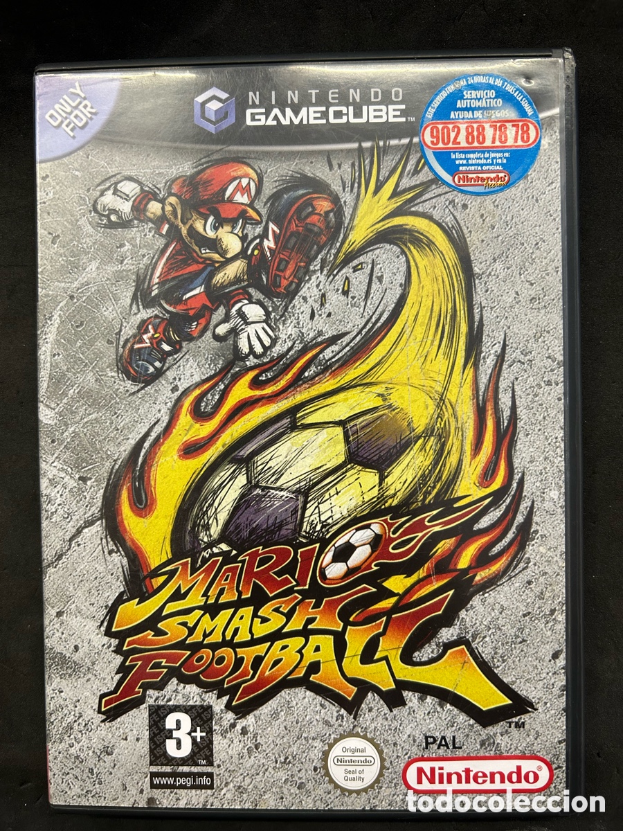 Videojuegos y consolas: Game cube Mario Smash Football - Foto 1