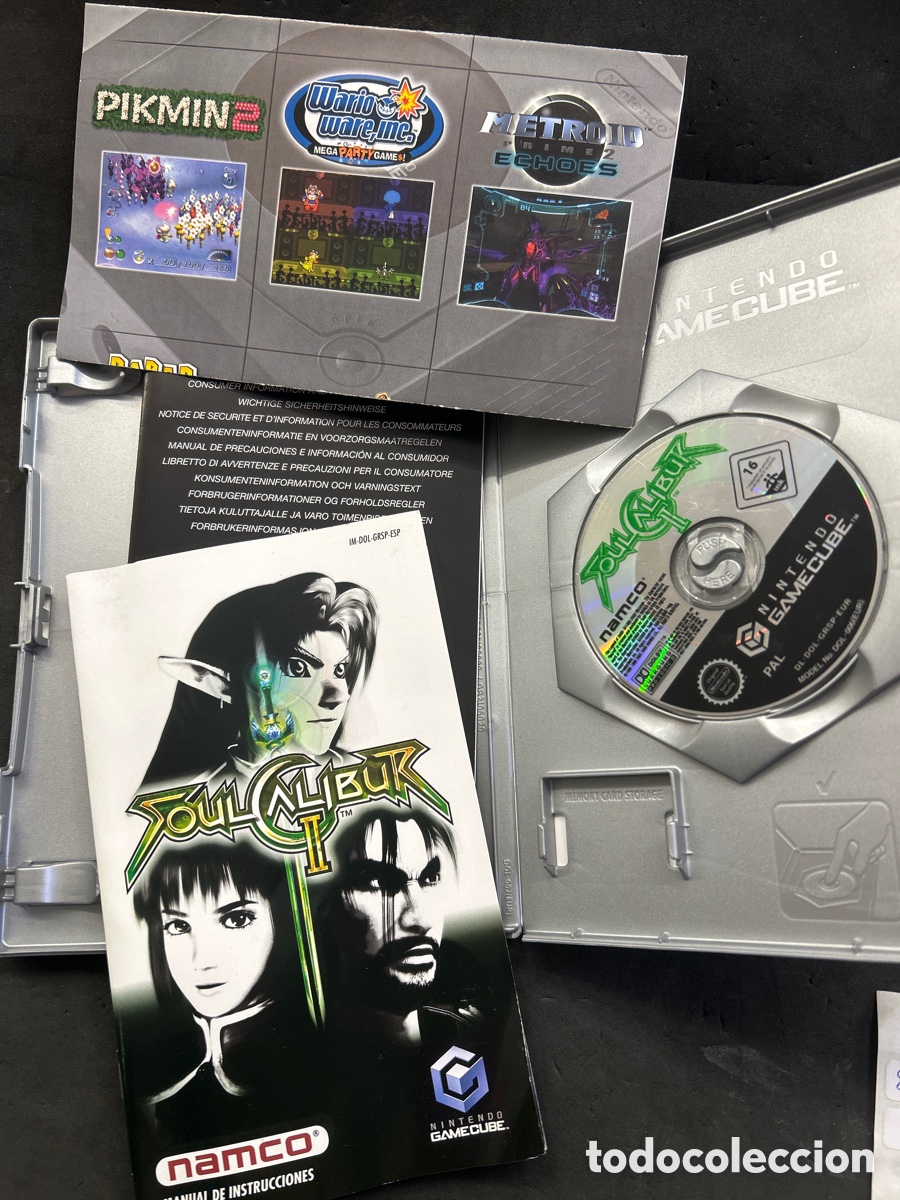 Videojuegos y consolas: Game cube Soul Calibur II - Foto 2