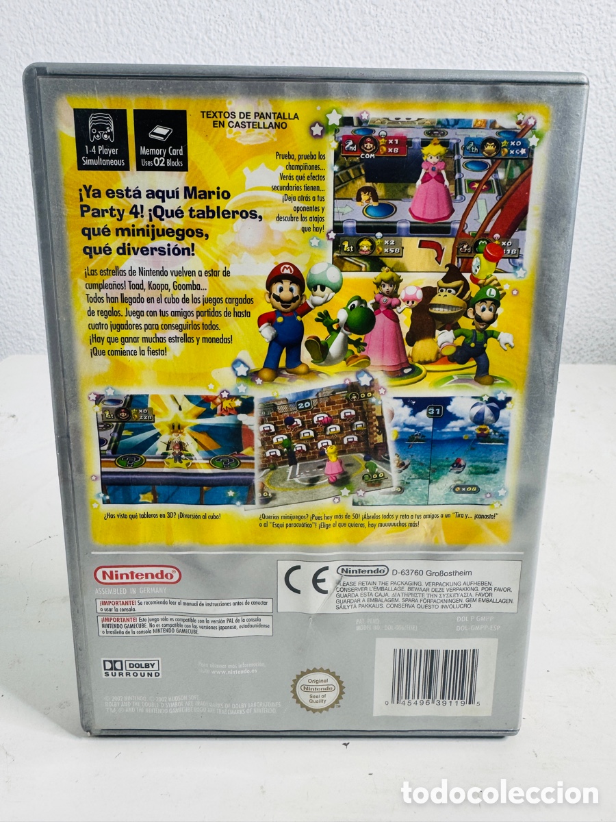 Videojuegos y consolas: Mario Party 4 Nintendo Game Cube - Foto 2