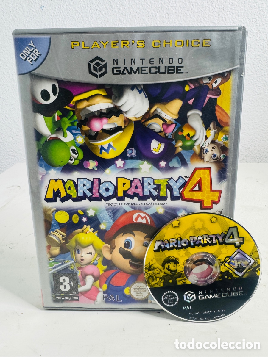 Videojuegos y consolas: Mario Party 4 Nintendo Game Cube - Foto 5
