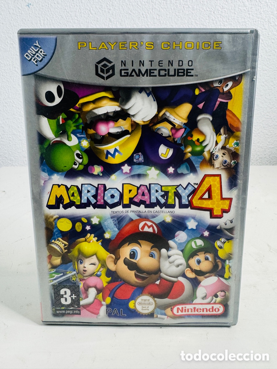 Videojuegos y consolas: Mario Party 4 Nintendo Game Cube - Foto 1